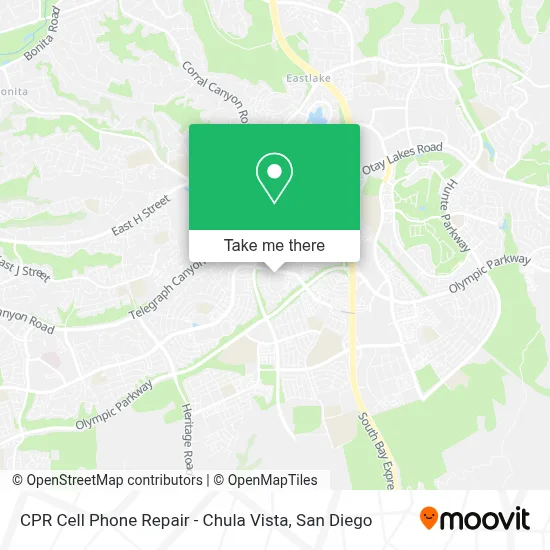 CPR Cell Phone Repair - Chula Vista map