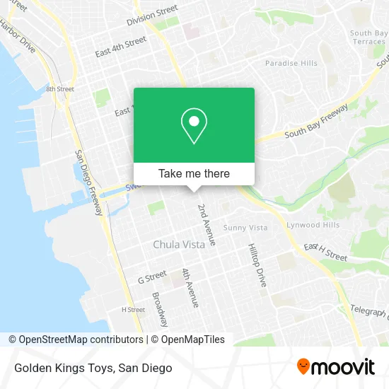 Golden Kings Toys map