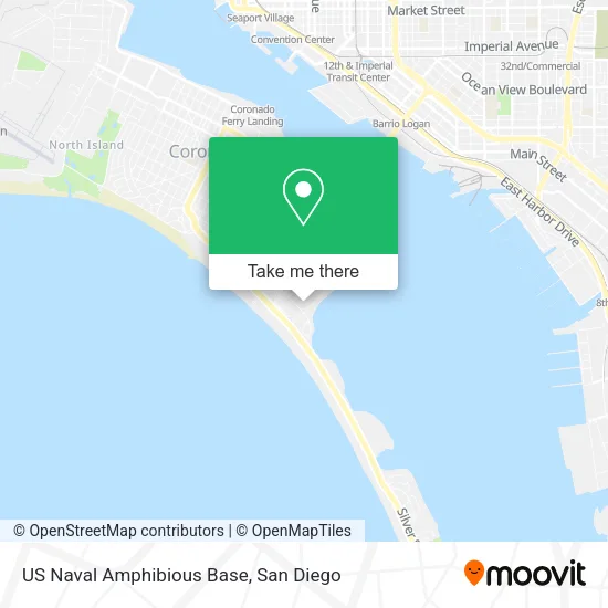 Mapa de US Naval Amphibious Base