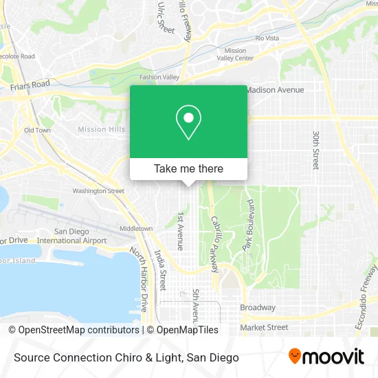 Mapa de Source Connection Chiro & Light