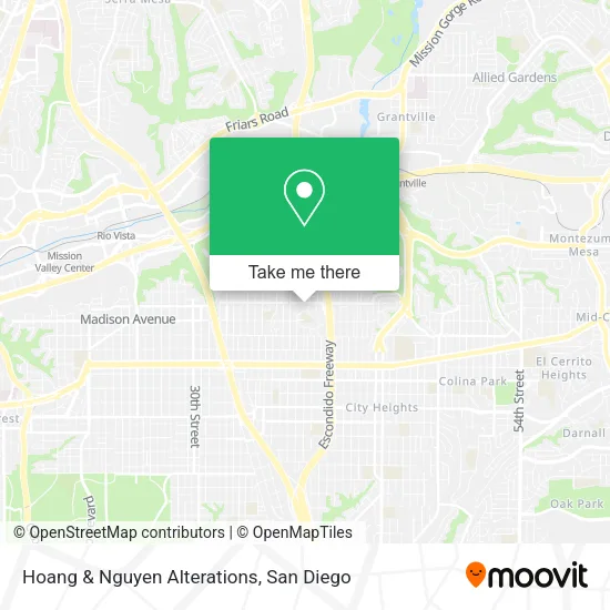 Mapa de Hoang & Nguyen Alterations