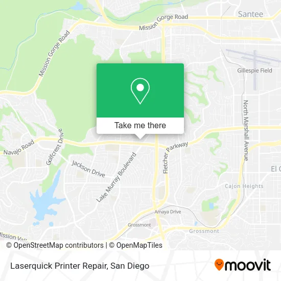Laserquick Printer Repair map