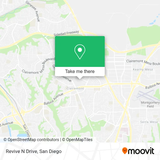 Mapa de Revive N Drive
