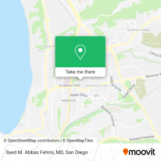Mapa de Syed M. Abbas Fehmi, MD