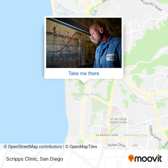 Scripps Clinic map