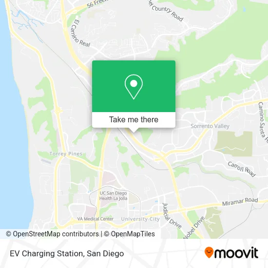 Mapa de EV Charging Station
