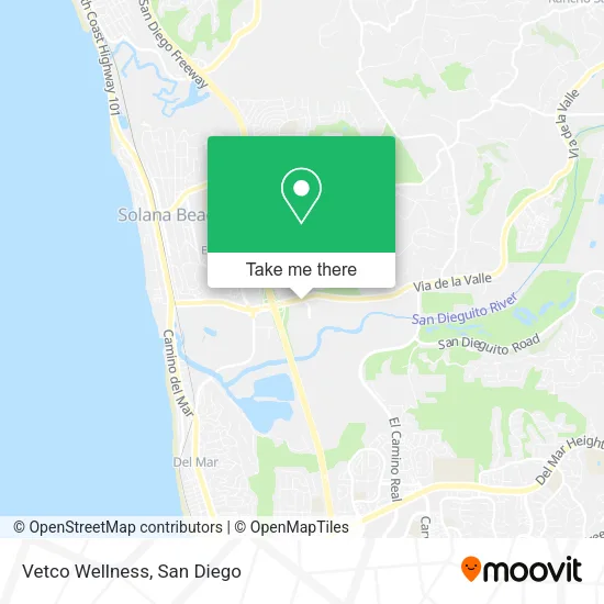 Vetco Wellness map