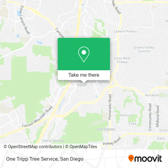 One Tripp Tree Service map