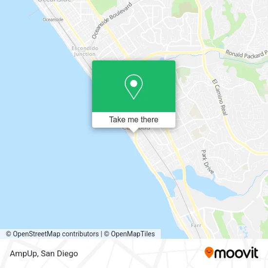 AmpUp map