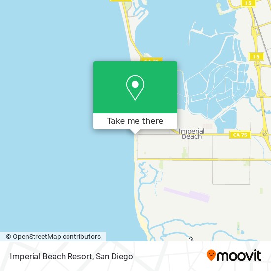 Imperial Beach Resort map