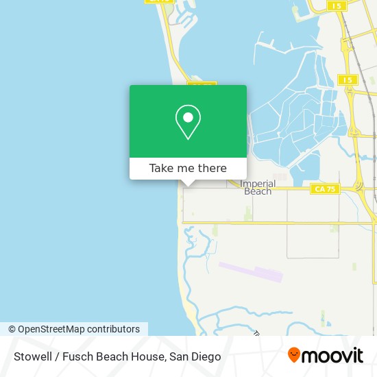 Stowell / Fusch Beach House map