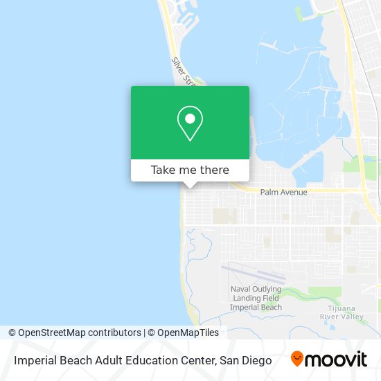 Imperial Beach Adult Education Center map