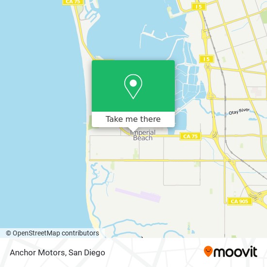 Anchor Motors map