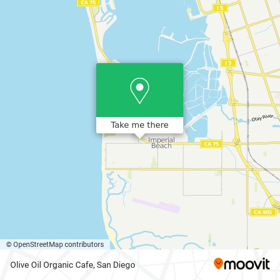 Olive Oil Organic Cafe map