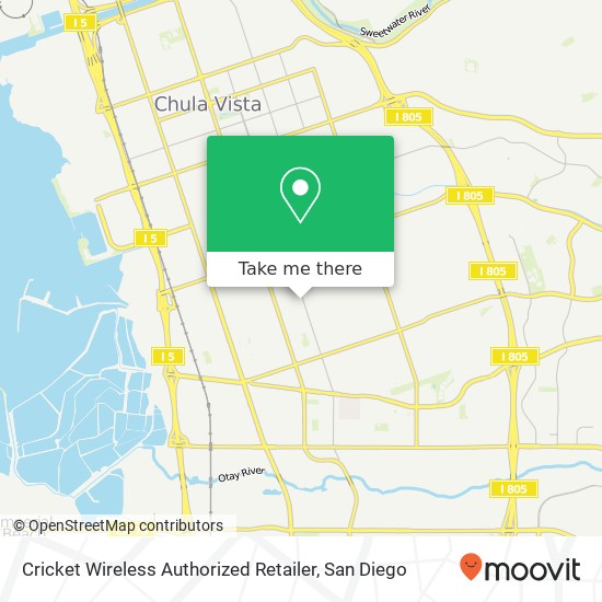 Cricket Wireless Authorized Retailer map