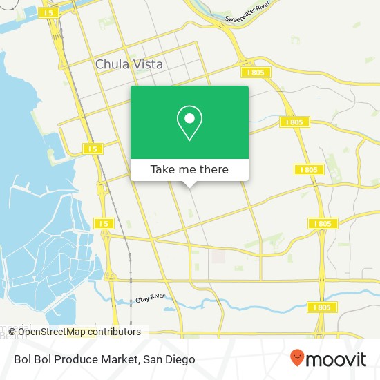 Bol Bol Produce Market map