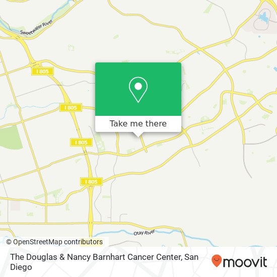 Mapa de The Douglas & Nancy Barnhart Cancer Center