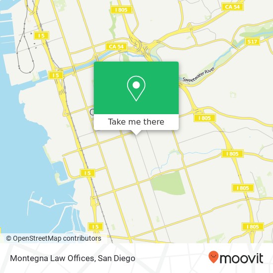 Montegna Law Offices map