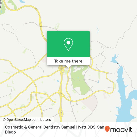 Cosmetic & General Dentistry Samuel Hyatt DDS map