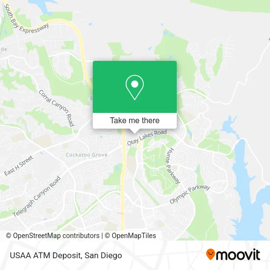 Mapa de USAA ATM Deposit