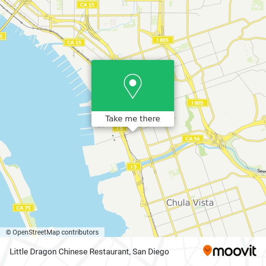Little Dragon Chinese Restaurant map
