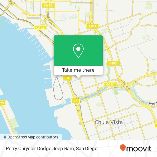 Mapa de Perry Chrysler Dodge Jeep Ram
