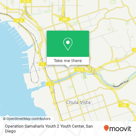 Operation Samahan's Youth 2 Youth Center map