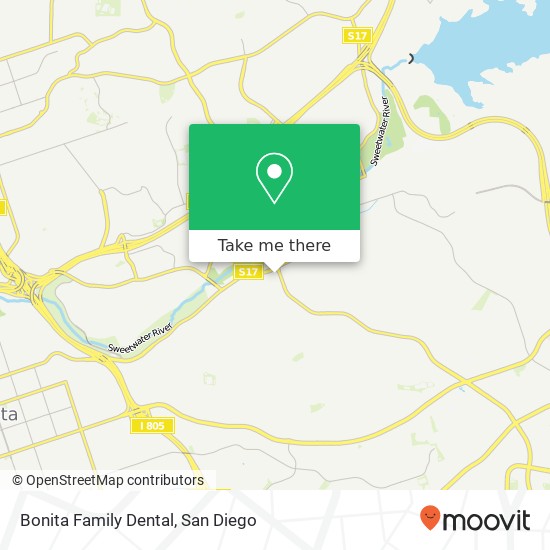 Mapa de Bonita Family Dental