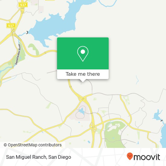 San Miguel Ranch map