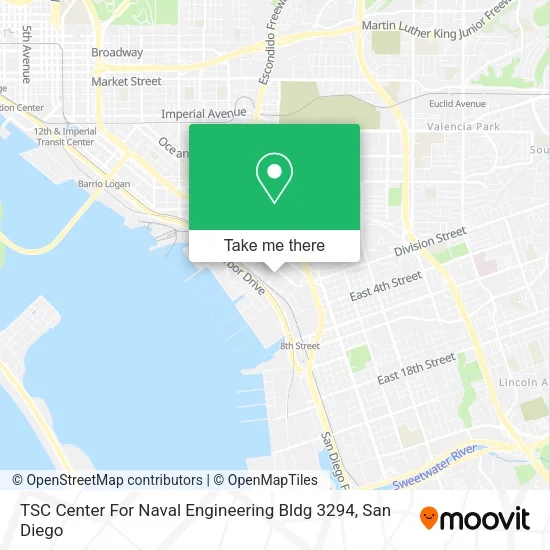TSC Center For Naval Engineering Bldg 3294 map