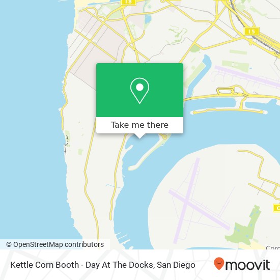 Kettle Corn Booth - Day At The Docks map