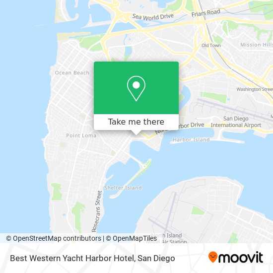 Mapa de Best Western Yacht Harbor Hotel