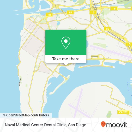 Naval Medical Center Dental Clinic map