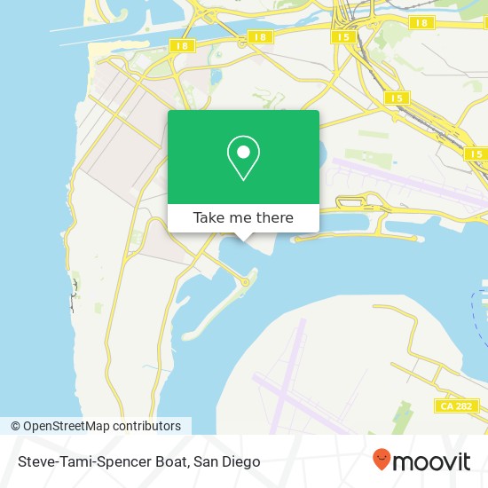 Steve-Tami-Spencer Boat map