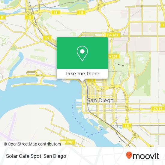 Mapa de Solar Cafe Spot