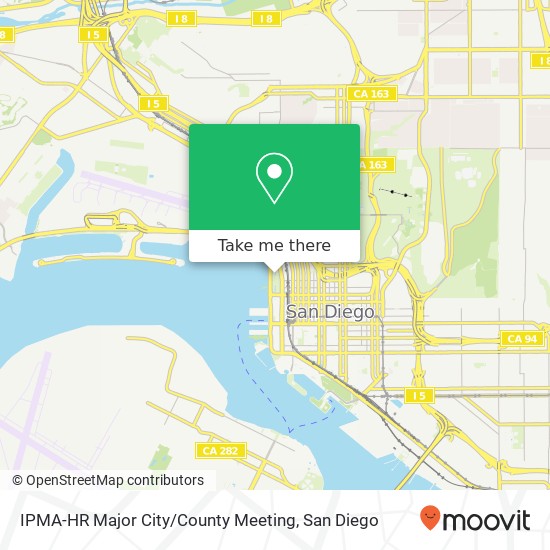 IPMA-HR Major City / County Meeting map