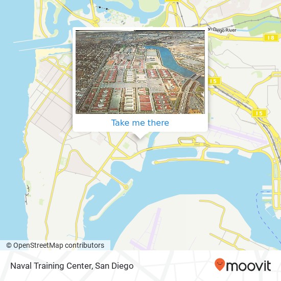 Mapa de Naval Training Center