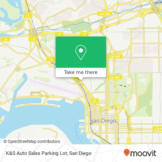 K&S Auto Sales Parking Lot map