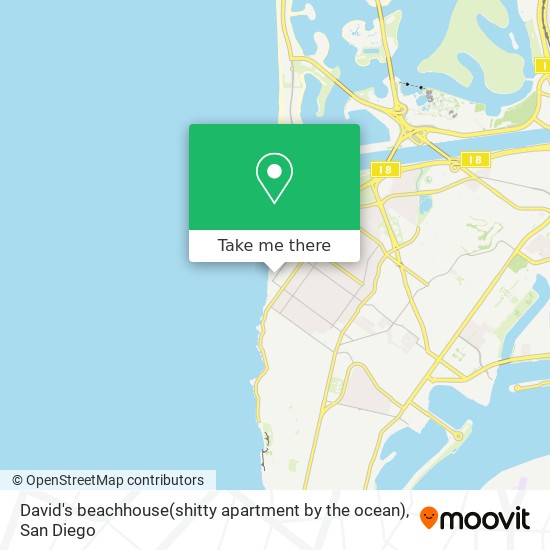 David's beachhouse(shitty apartment by the ocean) map