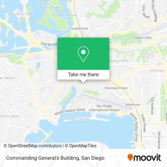 Mapa de Commanding General's Building