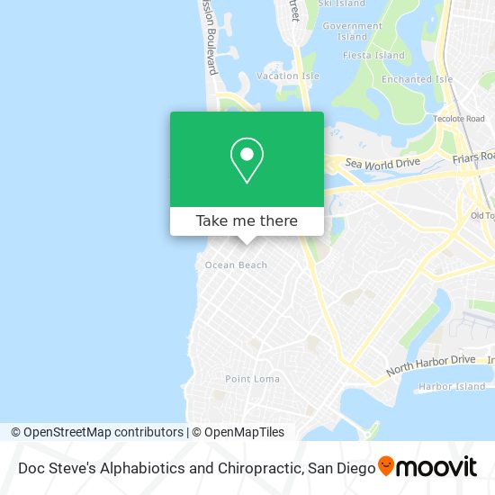 Mapa de Doc Steve's Alphabiotics and Chiropractic