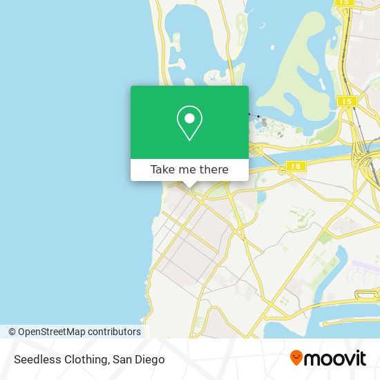 Seedless Clothing map
