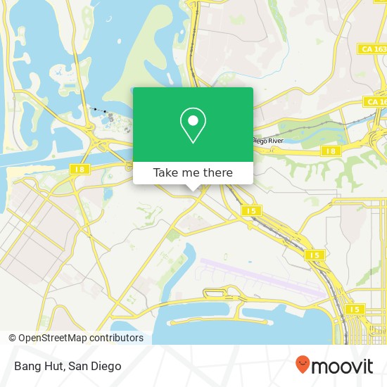 Mapa de Bang Hut