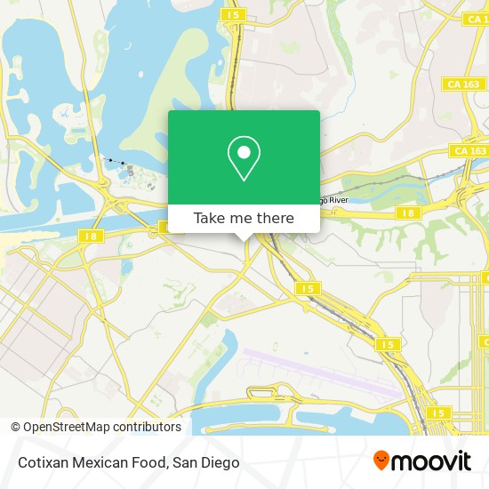 Cotixan Mexican Food map