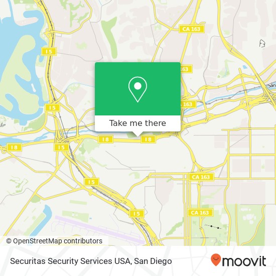 Mapa de Securitas Security Services USA