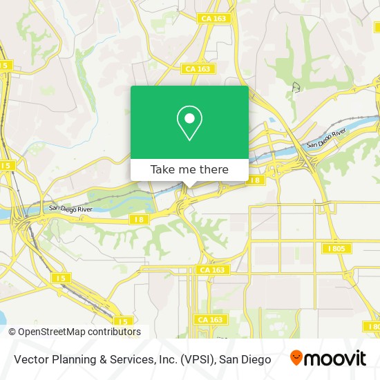 Mapa de Vector Planning & Services, Inc. (VPSI)