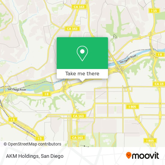 Mapa de AKM Holdings