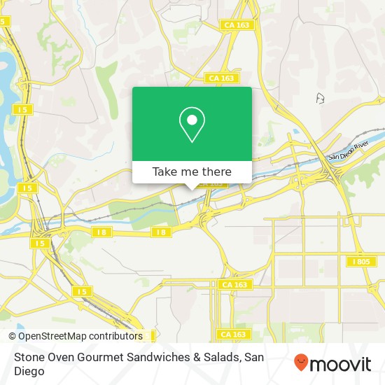 Stone Oven Gourmet Sandwiches & Salads map