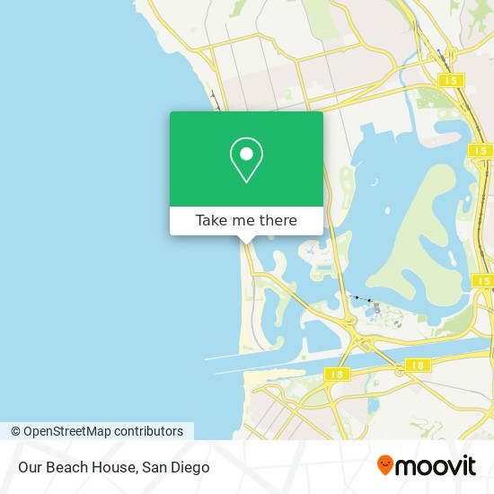 Our Beach House map