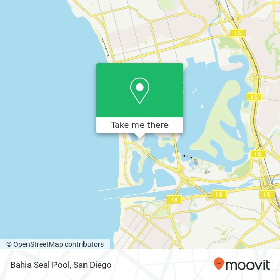 Bahia Seal Pool map